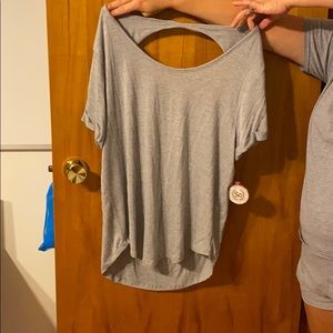 Womens gray top